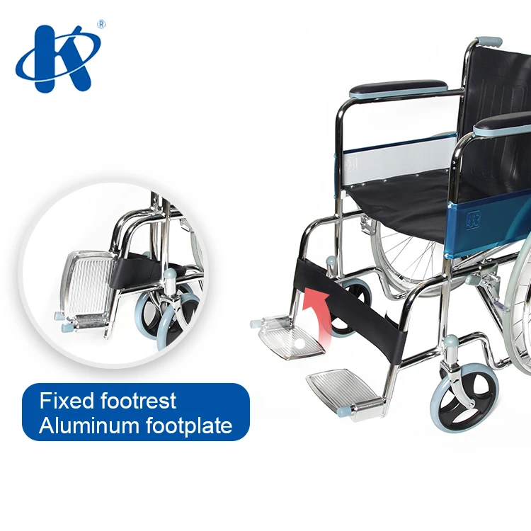 European and USA best sellers Modern design wheelchairs for disabilities cheap price Economy standard Steel Manual Wheelchair