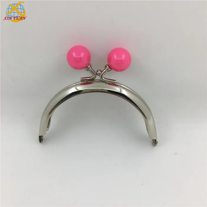 Popular 8*4.5cm Glue in Purse Frame Bag Frame Metal