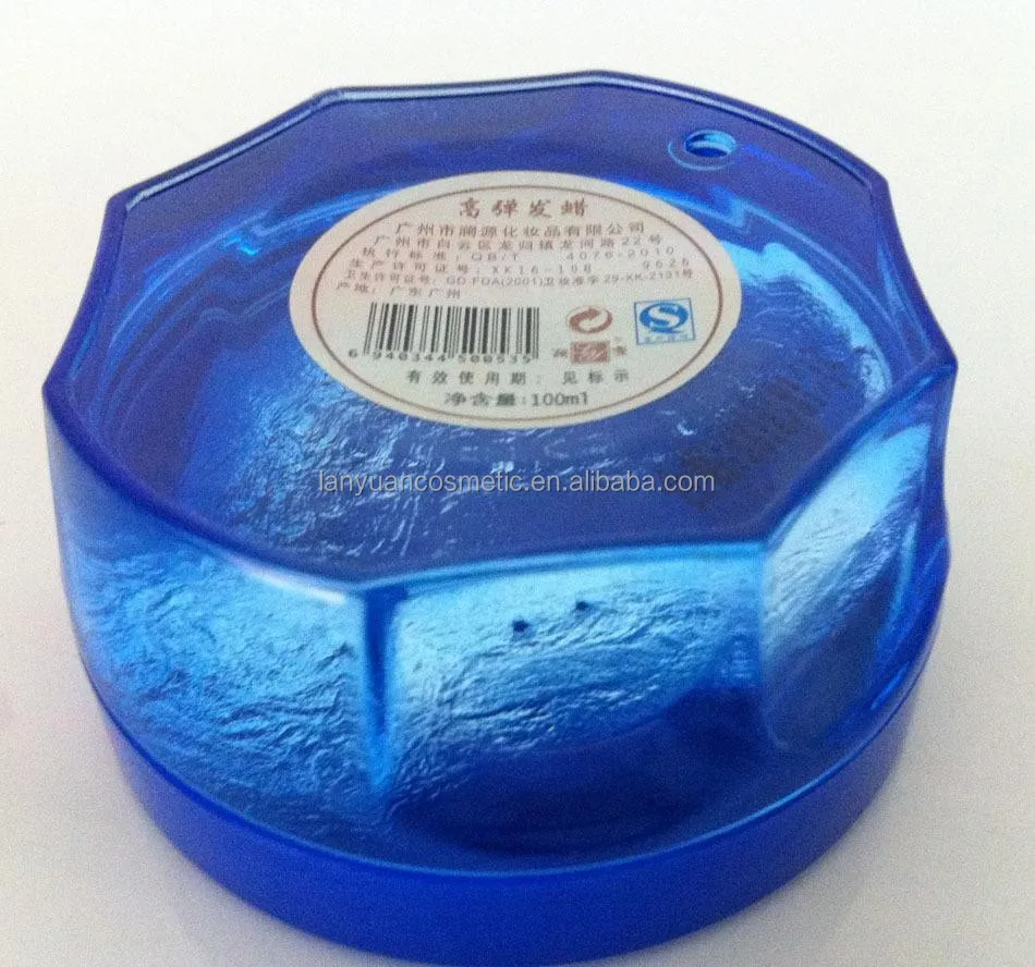 Hair wax brand, extremen hold hair wax gel, hot sale OEM organic hair wax shine paste form
