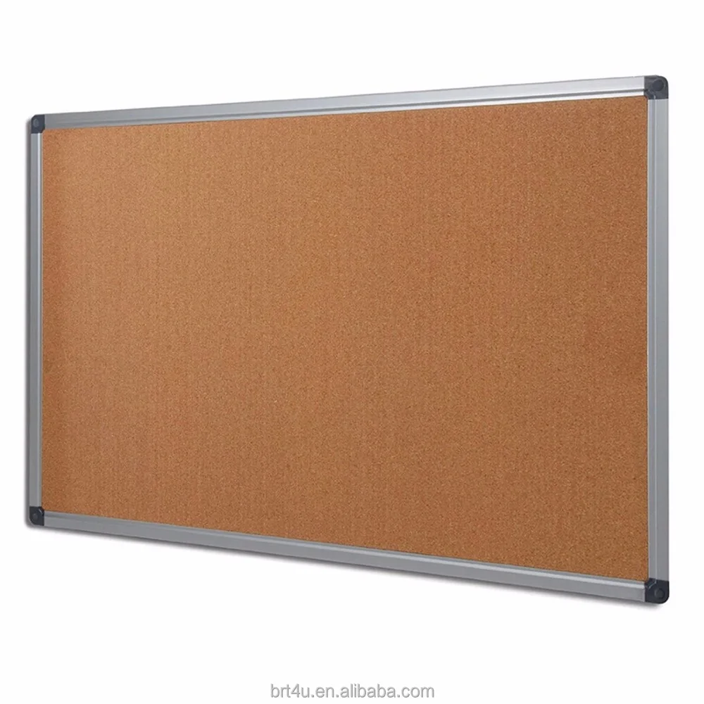 
wall hanging Aluminum Framed Large Bulletin Cork board for Home Office Dorm 