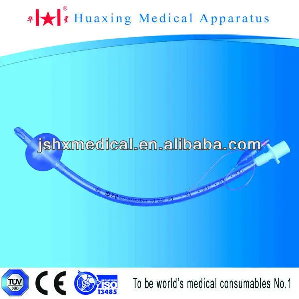 Standard oral nasal Endotracheal Tube types with cuff