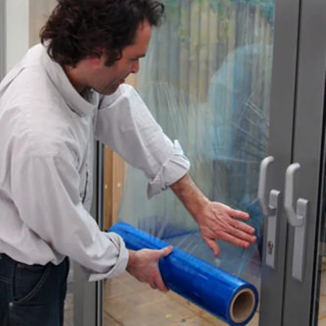 
Temporary Surface Protection Film for Window Glass Easy Apply and Easy Removal 