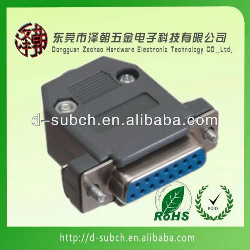 D - к югу от 15pin пластиковая к югу от d розетка