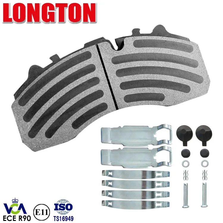 
Truck Brake Pad WVA29087 Full KIT & Stripes for MB Actros Truck 