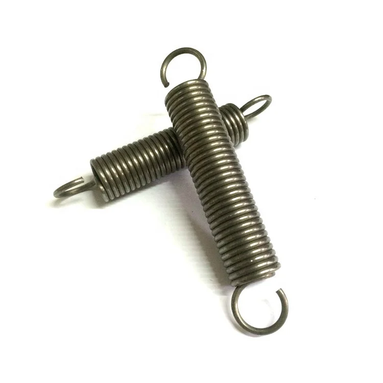 Custom-Made Hot-selling Steel Springs With Double-headed Hook Tension Spring