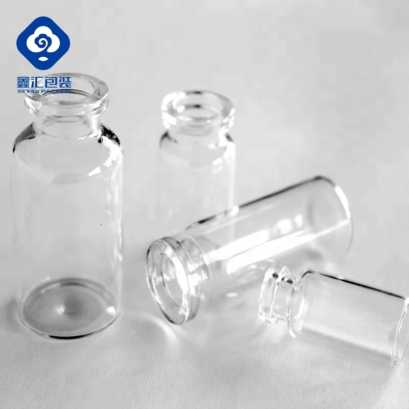 Hot Sale Pharmaceutical glass vial medicine bottle glass clear of 2ml 8ml 15ml 20ml 30ml vaccine