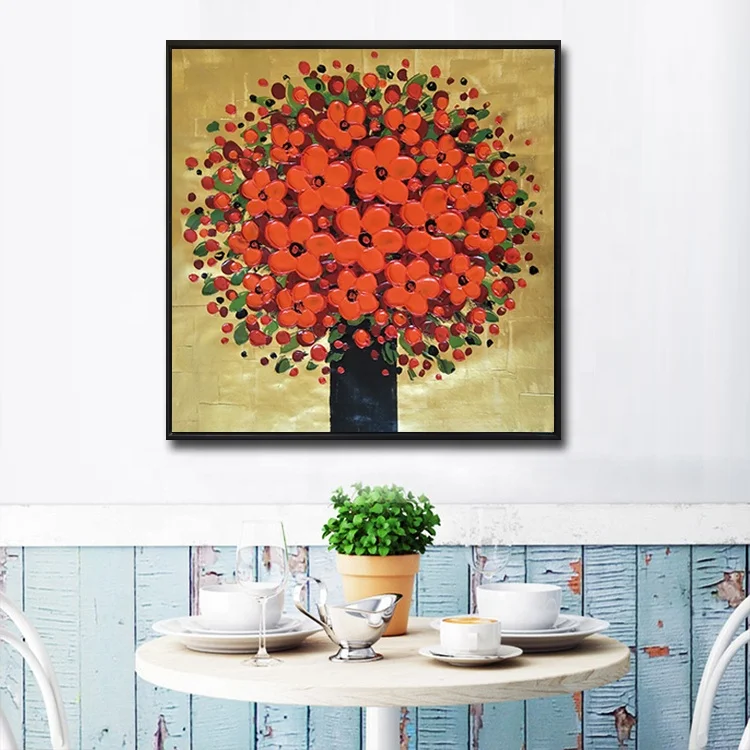 3D Pallette Knife Oil Painting Wall Art Decor On Canvas For Painting