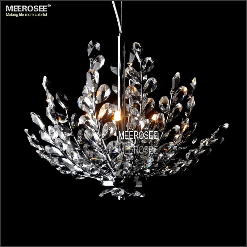 Tree Branch Crystal Leaf Chandelier Kristal Lampe MD2367 L8