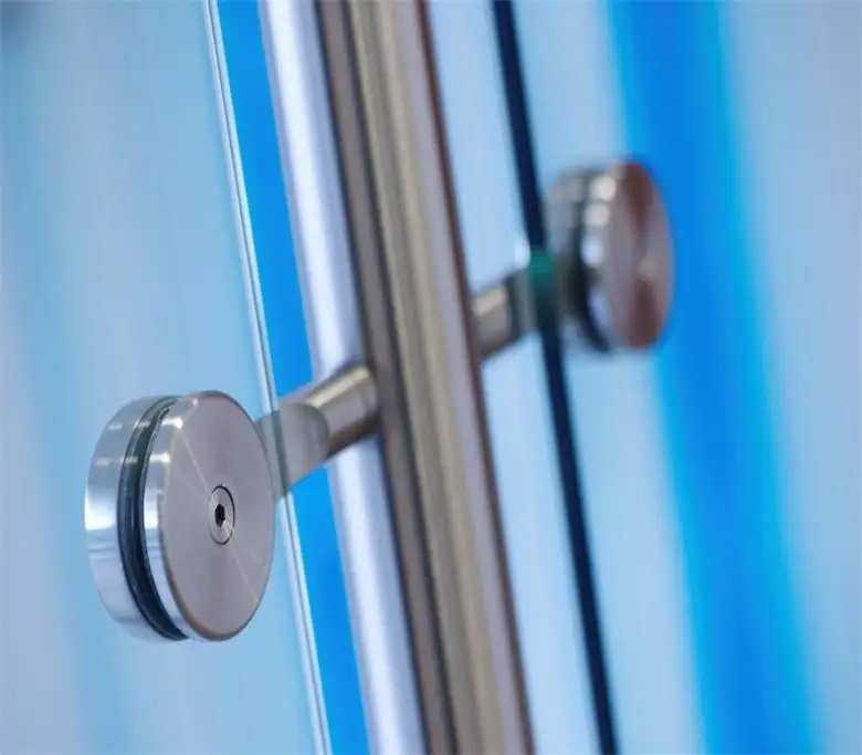 Зеркало или атласа лечения aisi 304/316 Нержавеющая сталь Банджо Стекла Зажим для украшения