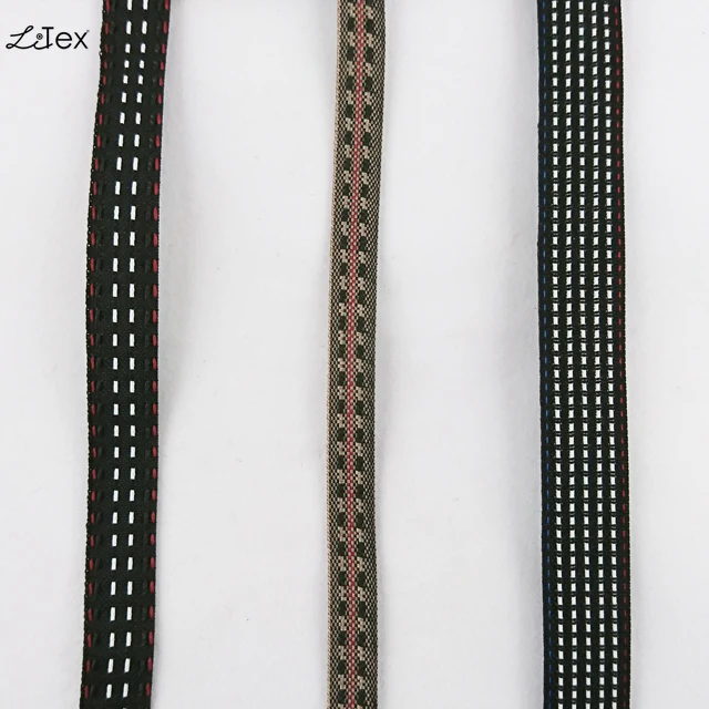 conductive electrical elastic textile tape for signal transduction