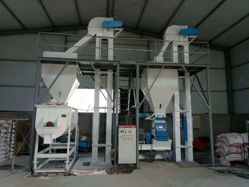 Factory Use Animal Feed Pellet Production Line