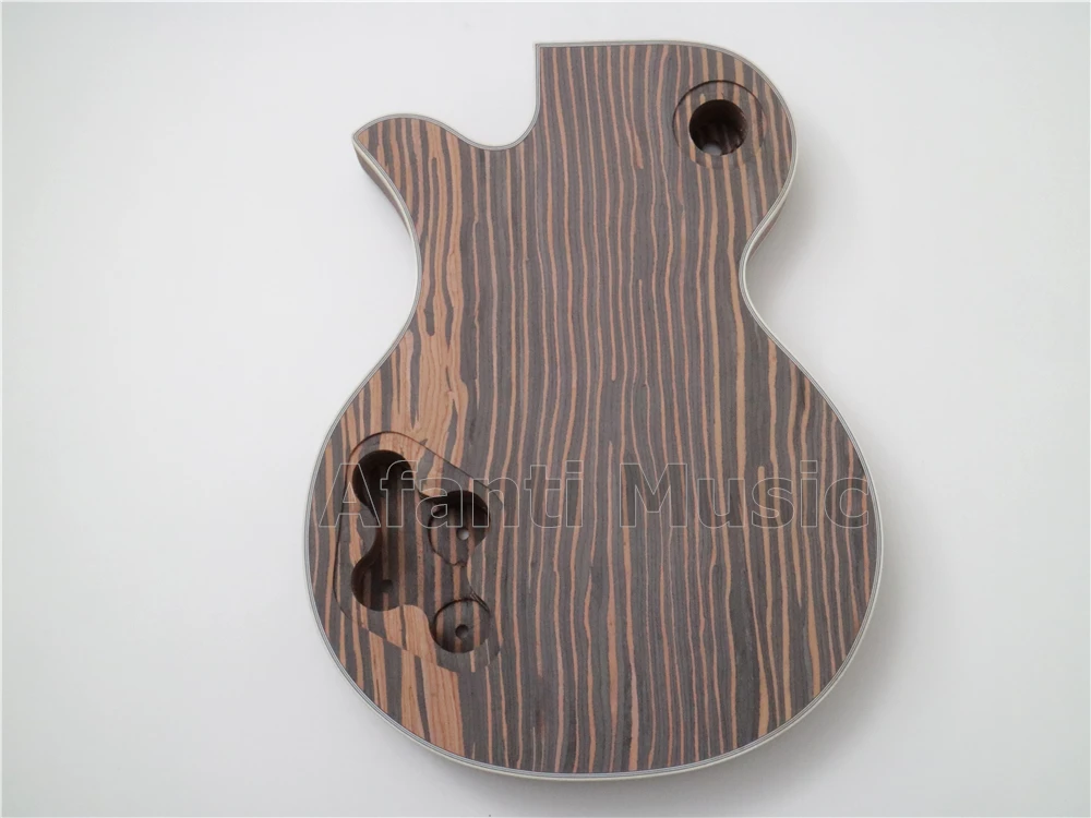 New design! Zebrawood Afanti Music DIY Electric guitar Kit (ALP-014A)