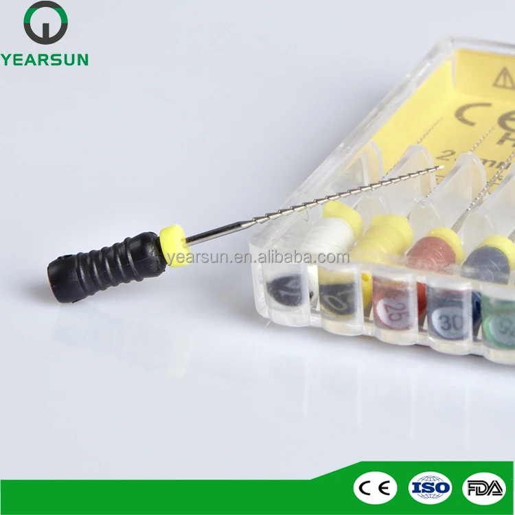 Stainless steel endodontic mani hand file endo K /H/R files