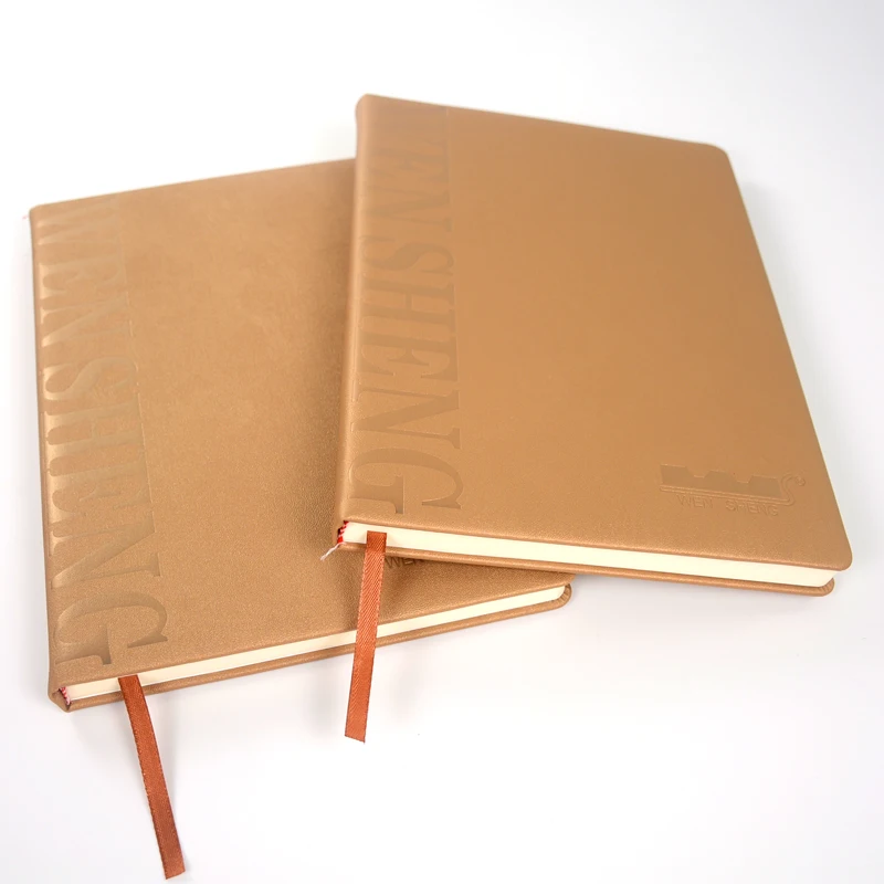 Пользовательский сверкающий журнал из искусственной кожи, мягкая на ощупь Обложка, текстовая книга с термотиснением, логотип, блокнот, услуги печати