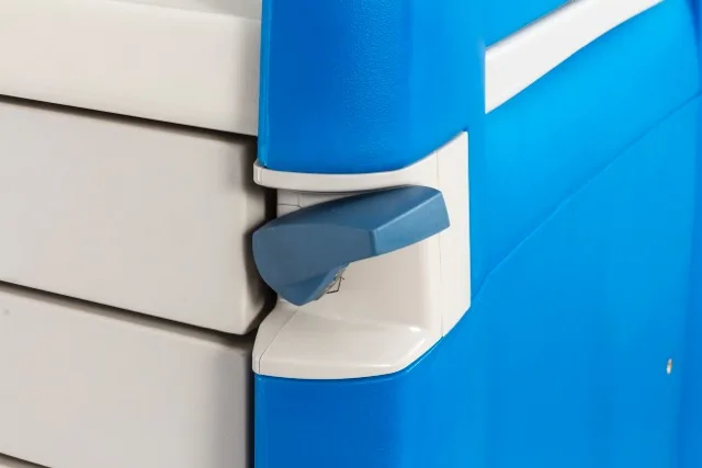 Лучшая дешевая новинка, больничное оборудование, тележка с ящиками из АБС-пластика для экстренных случаев, лечения пациентов, хирургического профилактического лечения