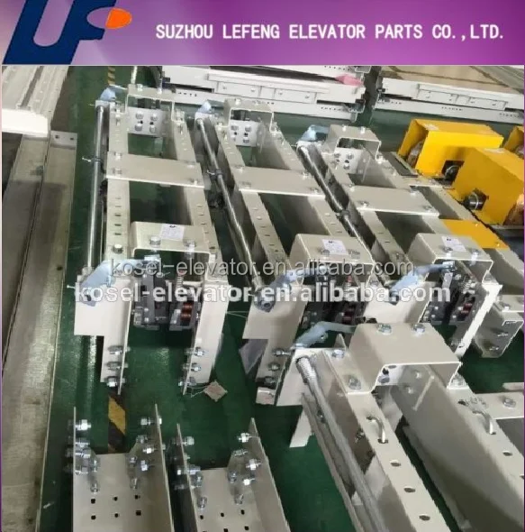 
elevator safety components, elevator overload protect device, safety gear 