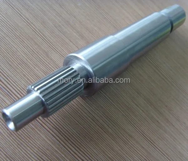 precision CNC Steel turned lathe spline shaft
