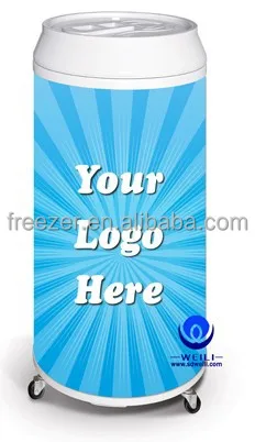wholesale commercial 50L stainless steel Can Cooler Party beer Fridge Can Shaped freezer