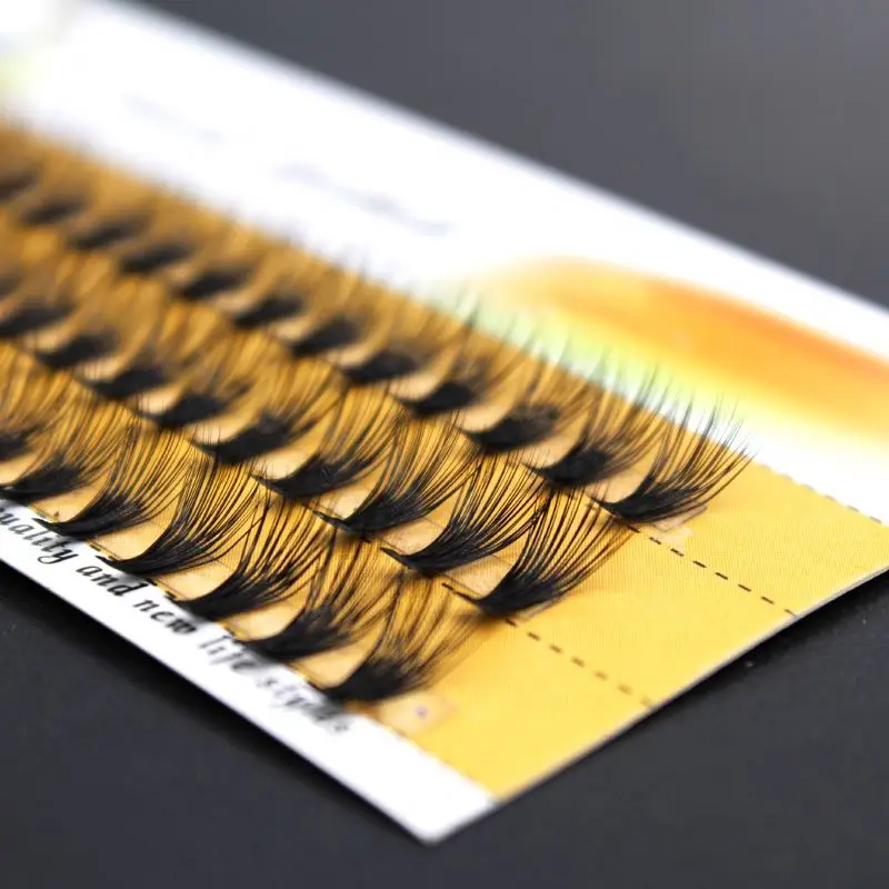 Hot!!! 10 Pairs x Natural False Eyelashes Fake Eyelash (factory selling )