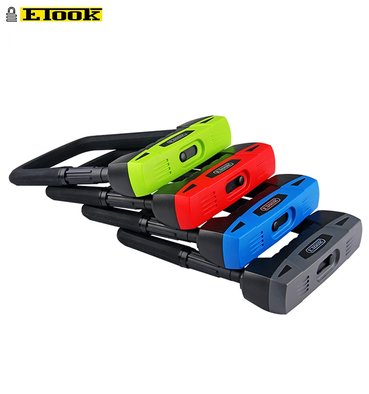 ETOOK ET500 Anti Theft  Advanced Swiss Technology Hard Steel Motorcycle Lock U Lock Bike Lock
