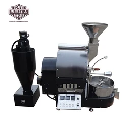Promotion stainless steel material commercial 30kg coffee roaster machine