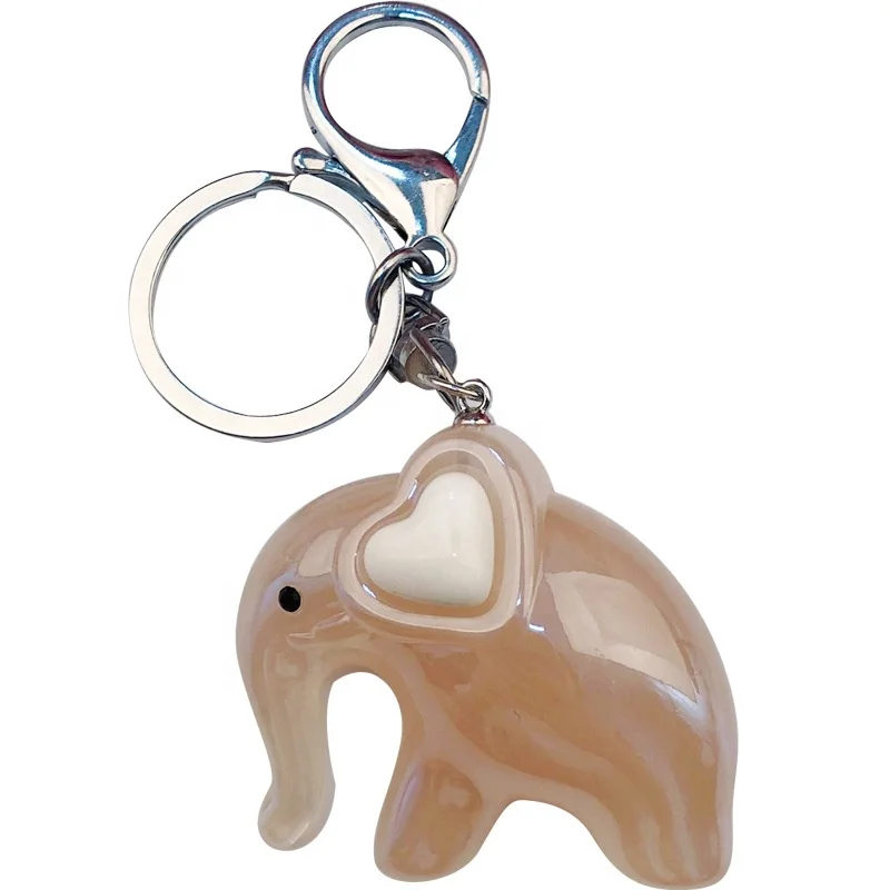 Акция, пряжка для ремня безопасности, акриловый слон, животное, брелок для детей