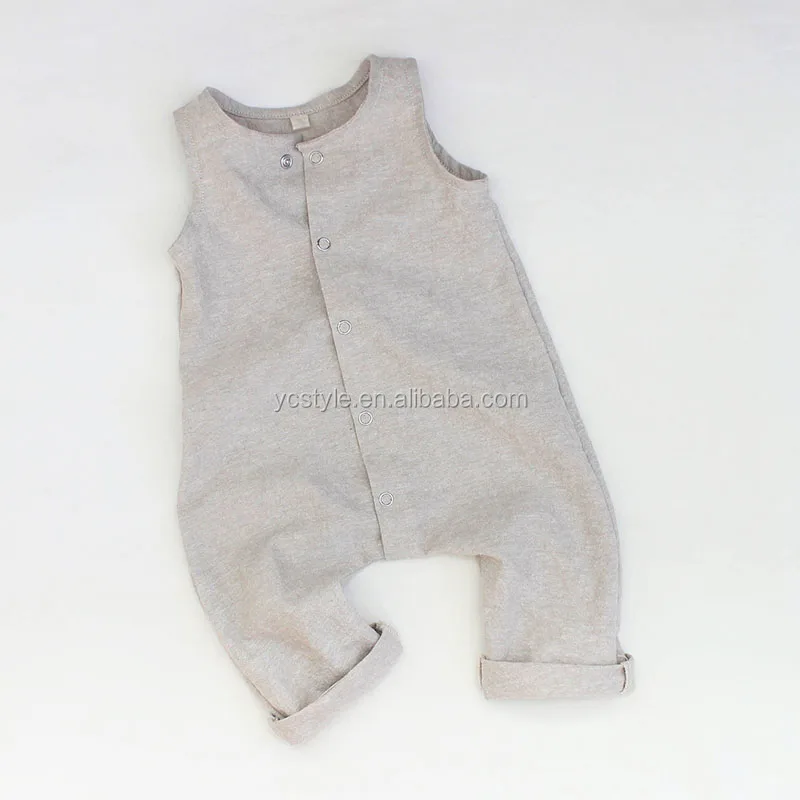 Hot sale simple shortall for baby clothes,high quality linen shortall for toddler kids clothes, linen outfits for kids gift