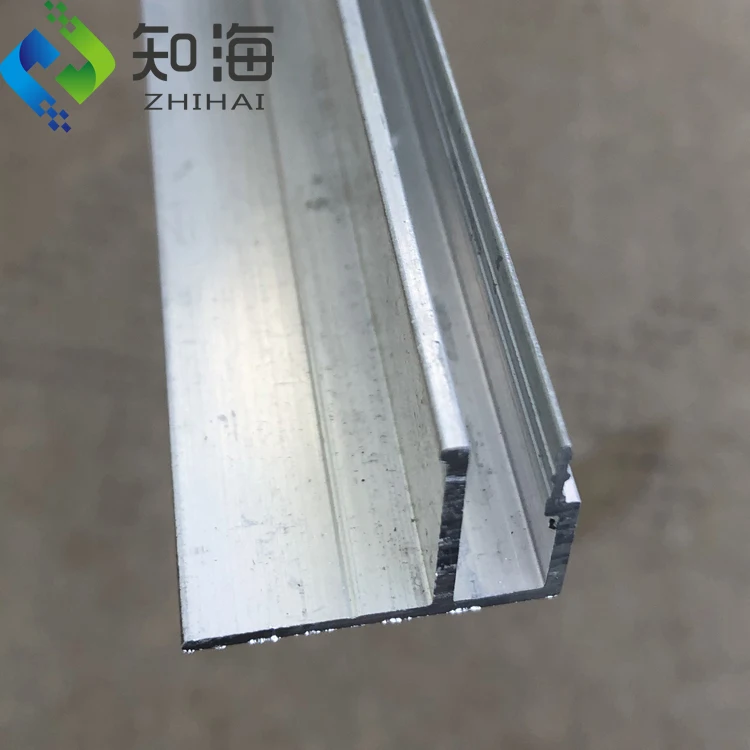 ZHIHAI  different shapes H F W aluminum profile for stretch ceilings