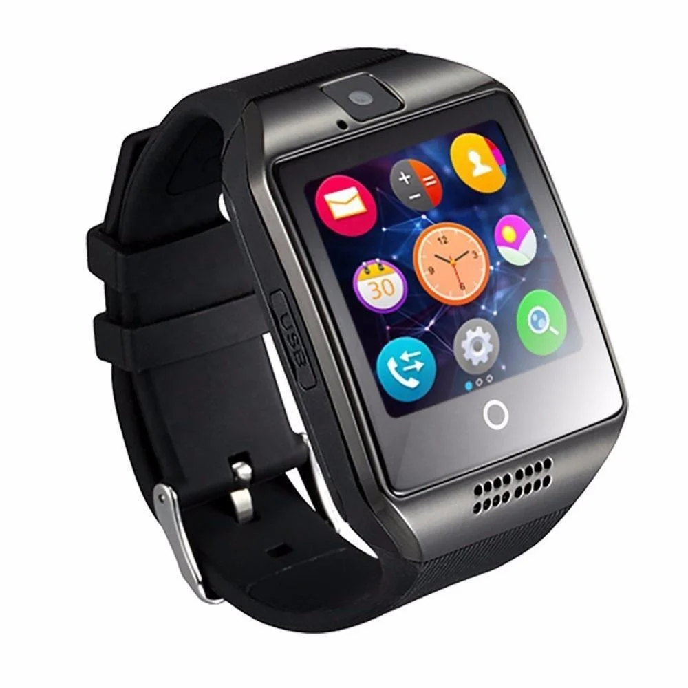 2019 High quality smart watch 1.54 inch IPS Touch Screen Smart Watch Q18 Android Wristband With SIM Card Camera