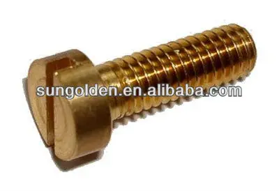 металлическая нить цилиндрической головкой метрическая латунные винты