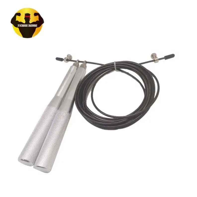 RAMBO 2022 wholesale Aluminium handle Hot Sell Steel Wire skipping speed jump Rope