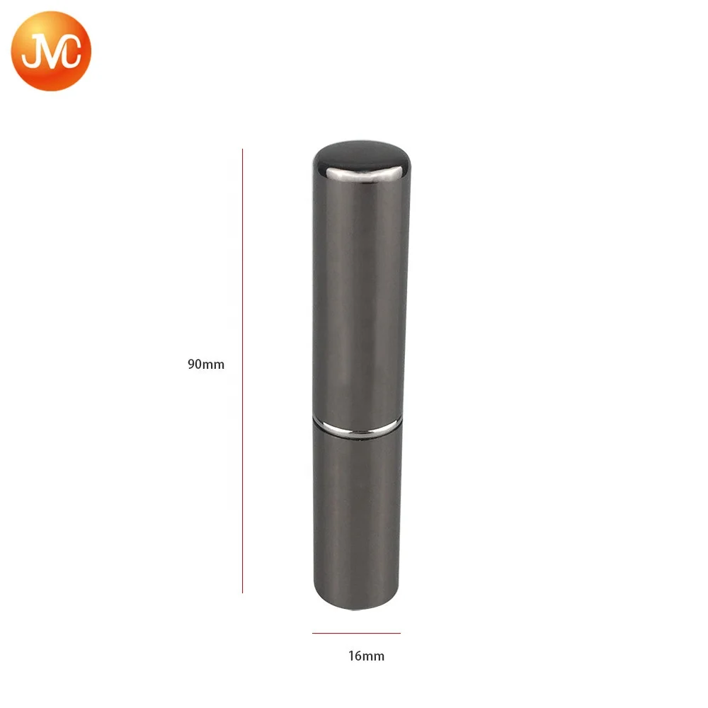 
custom Cosmetic Metal Empty Refillable Lipstick Tube 