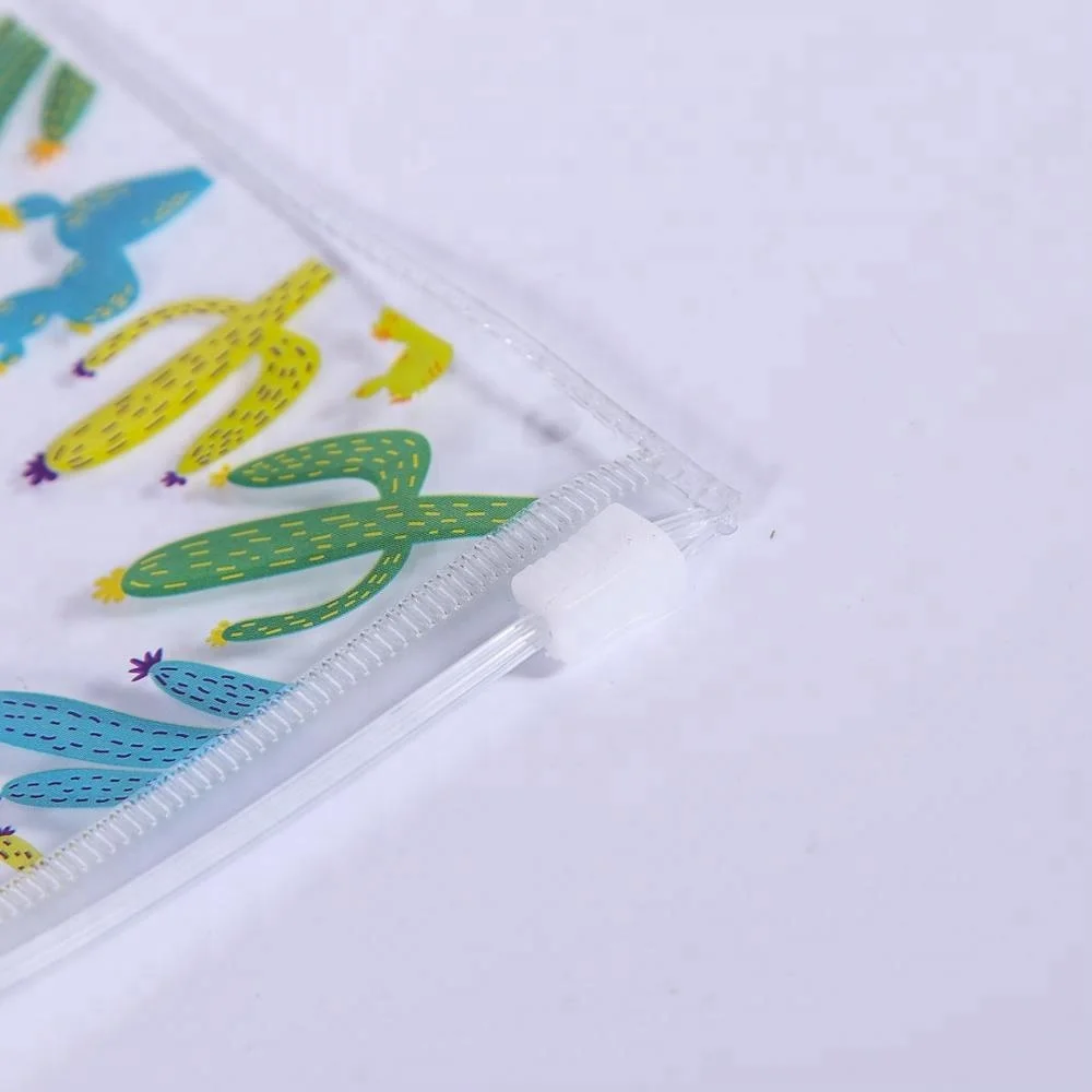 2018 Hot Sale trendy style transparent PVC pen pouch