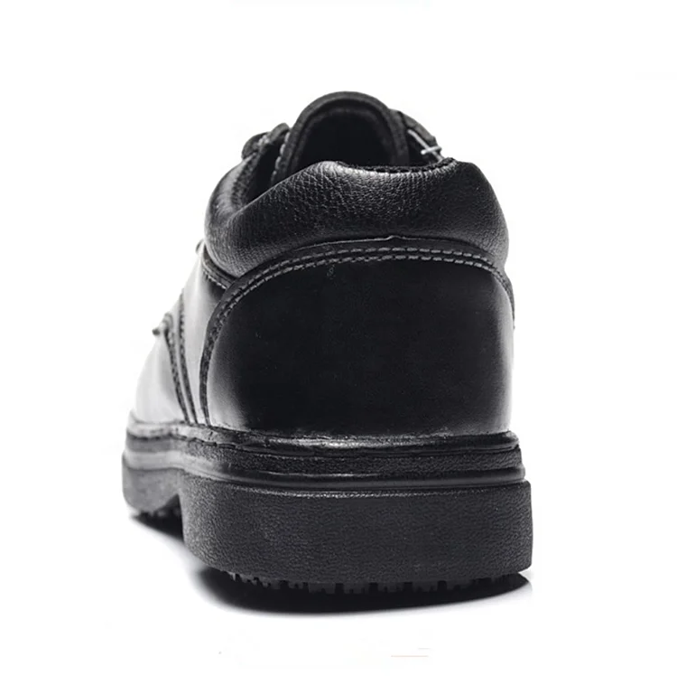 Workman Non-Slip Anti-Smashing Water Proof Black Steel Safety Shoes