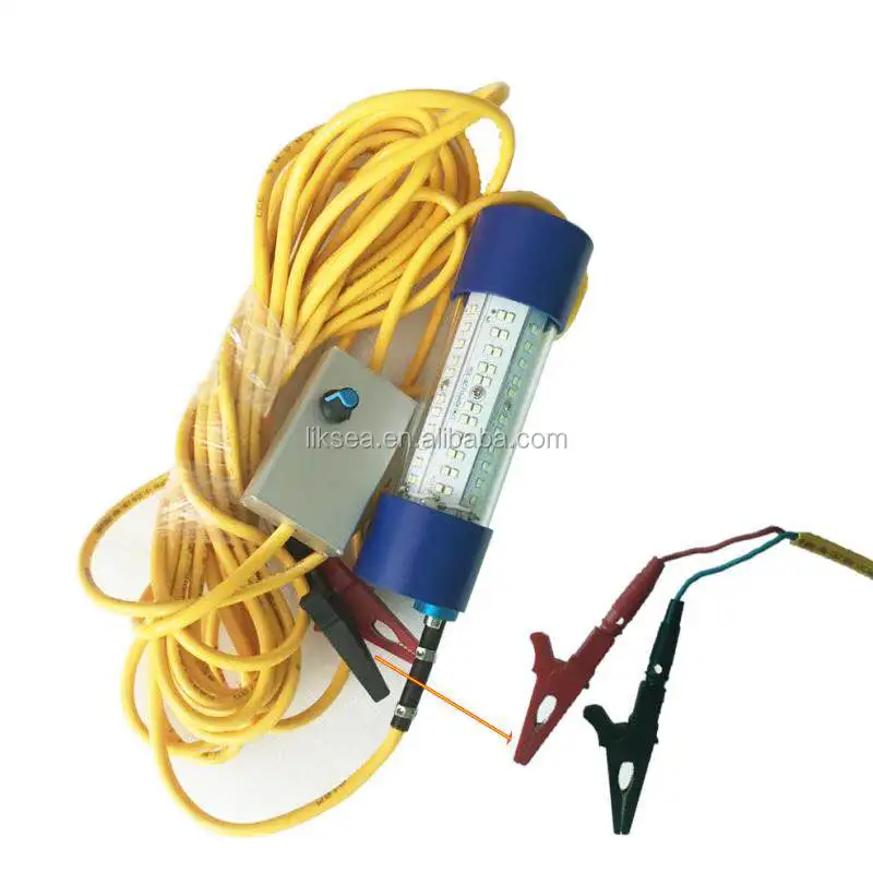 
DC12V 100W500W led Night fishing light Green white Hot selling Underwater fishing light 