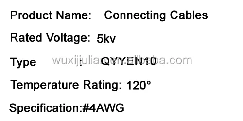 Electric Submersible Oil Pump Power Price 4# ESP 5kv MLE esp Cable