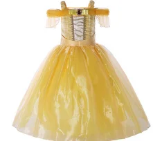 Косплей-костюм Белль из м/ф «Красавица и Чудовище»