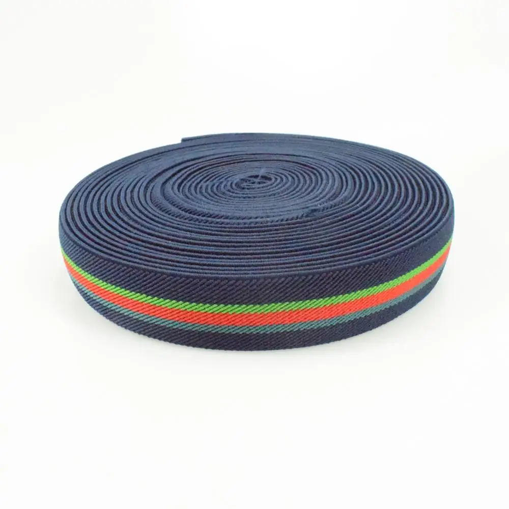 Custom different style jacquard elastic webbing band