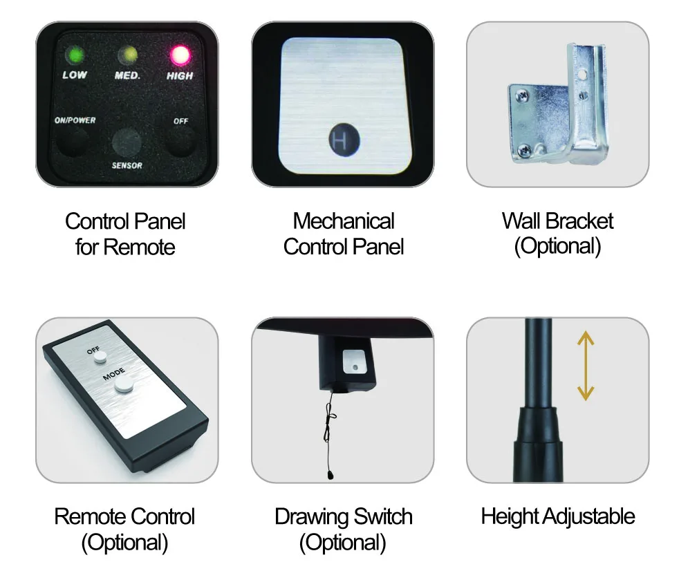 Электрический настенный инфракрасный кварцевый нагреватель Scientec в Китае