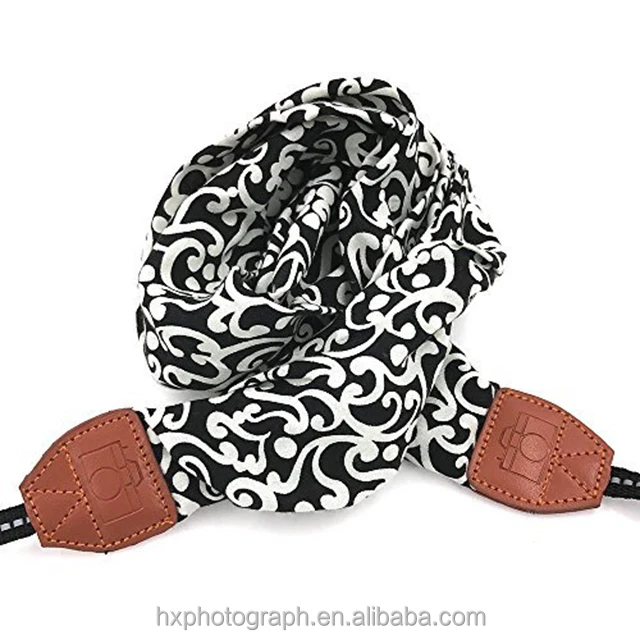 2020 Popular Polyester Material Scarf Camera Straps Wholesale