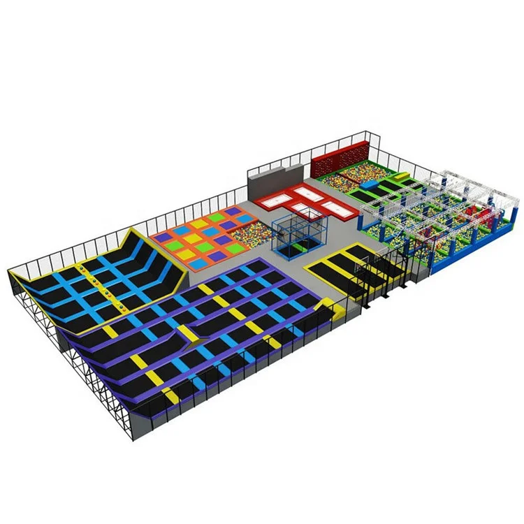 Commercial Large Children Indoor Amusement professional gymnastic large indoor trampoline park