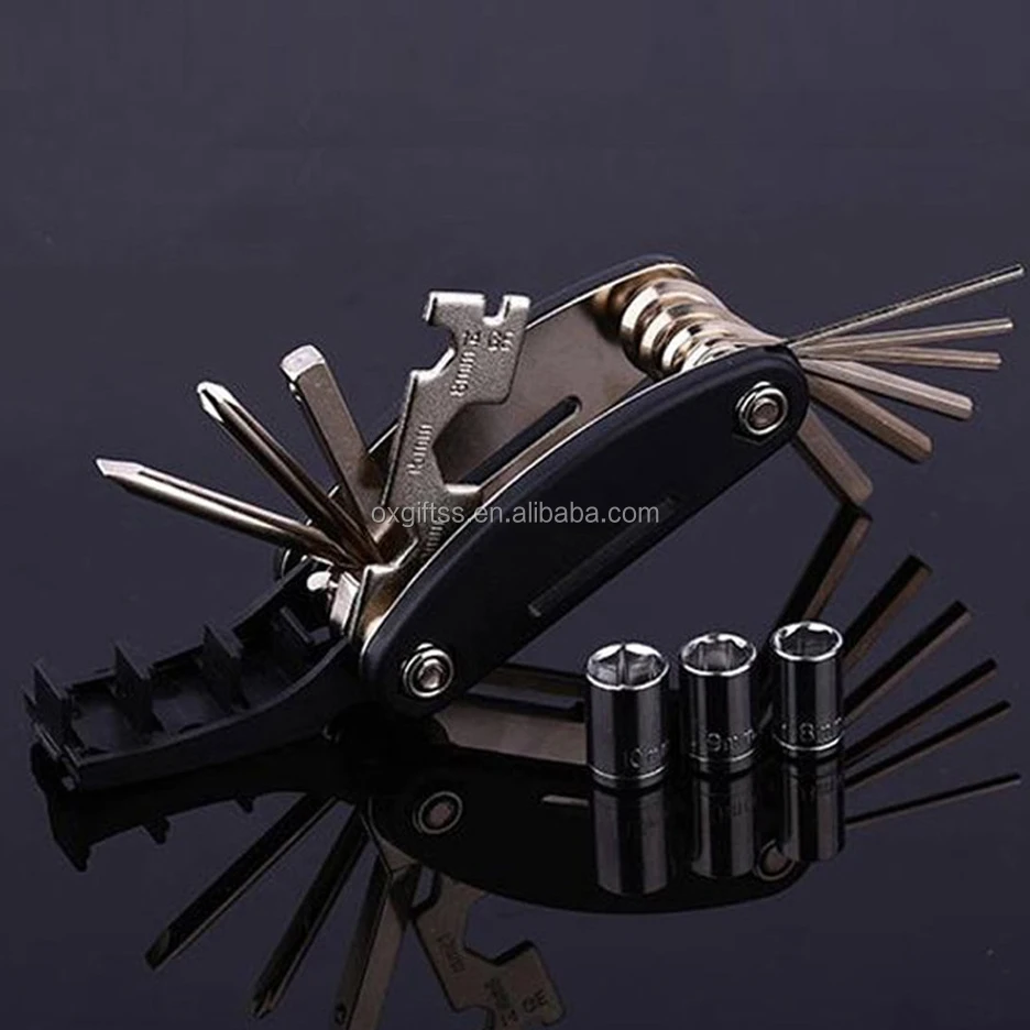 OXGIFT FactoryPrice, Велосипед Велоспорт Прокол Многофункциональный Гаечный ключ Repair Tool Kit Набор