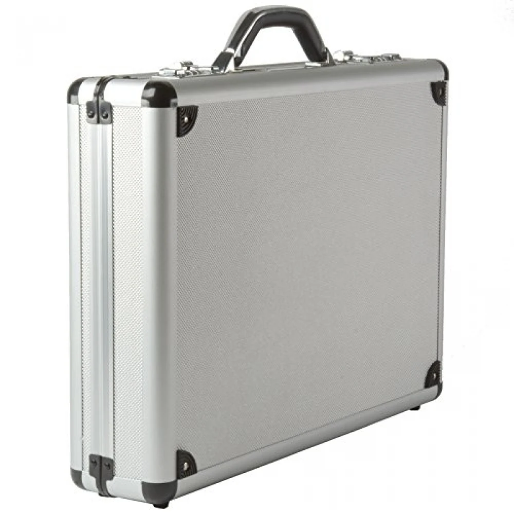 Aluminum Luggage Case Briefcase 4 Inch Business Bag Briefcase Attache Case For Carrying case