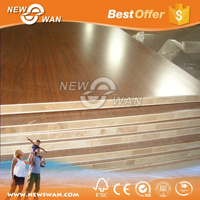 
Melamine Block board / Veneer Block board / 15mm Wood Block board 