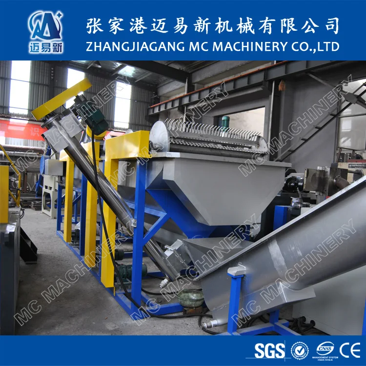 Dirty membrane Crushing washing and Recycling Machine Line