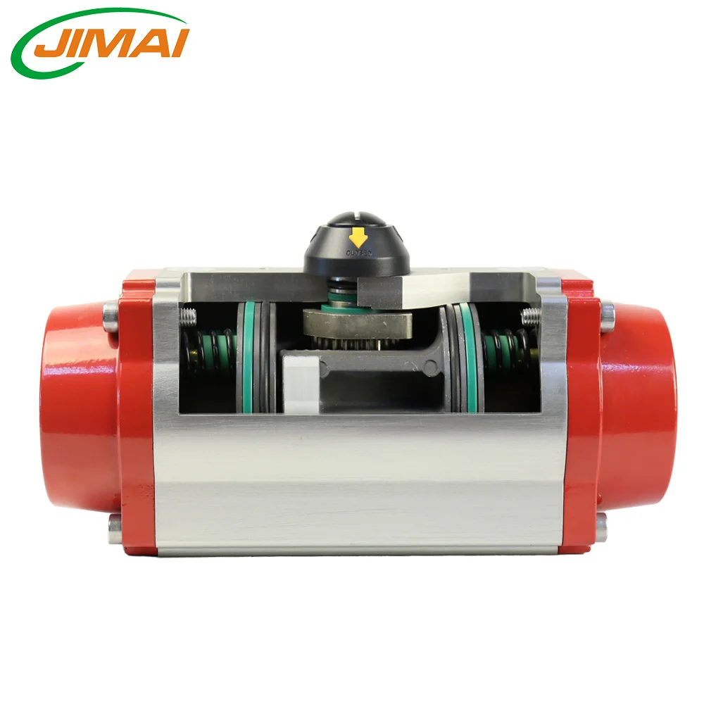 
Rotary JAT Series Ball Valve Butterfly Valve Double Acting Pneumatic Actuator 