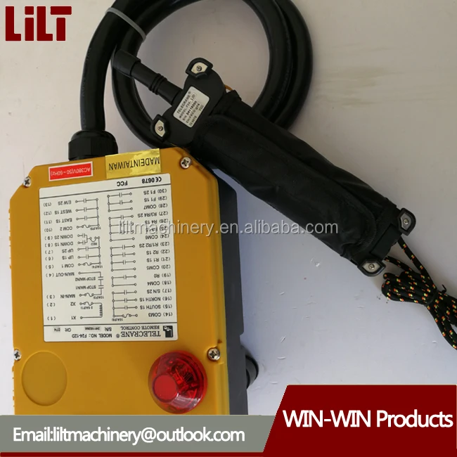 Safety Good quality Telecontrol F21-14S single speed hoist crane lift industrial wireless remote control