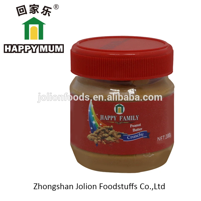 Chinese Wholesale Halal Non-Gmo Creamy Crunchy 510g Peanut Butter