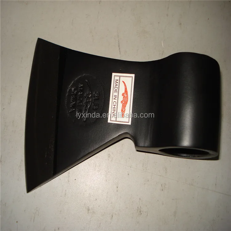 Steel forged axe head