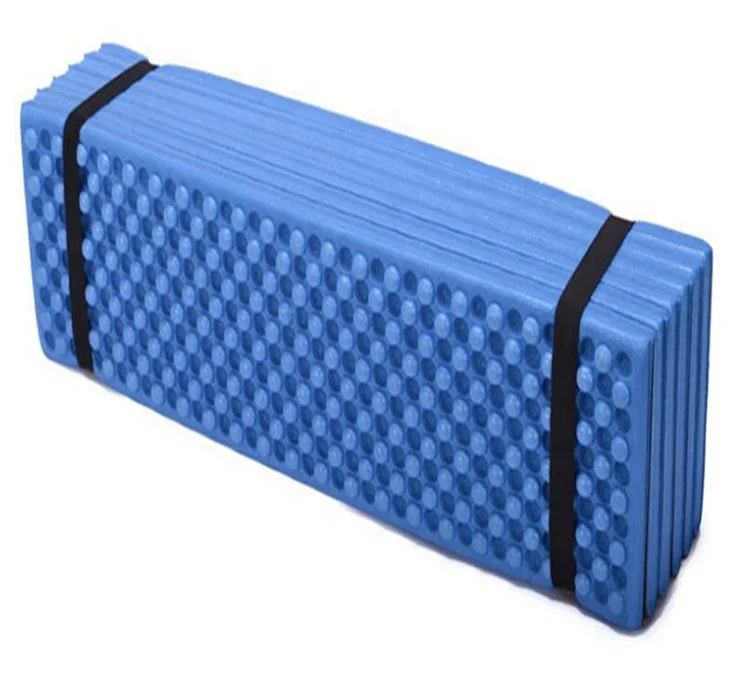 Egg  type folding pad,folding XPE camping mat,sport gym mattress